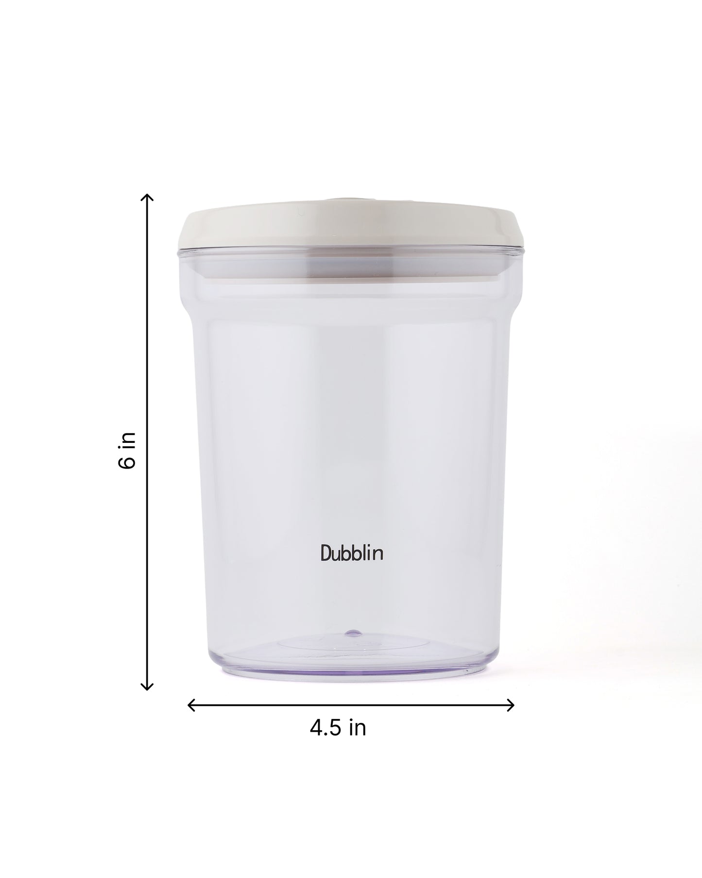 Dubblin Smartlock Round Container 1000ml