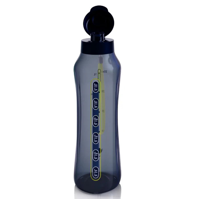 Tupperware Aquavibe 1.2 ltr Flip Cap with Straw Bottles