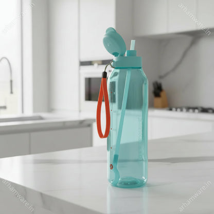 Tupperware Aquavibe 1.2 ltr Flip Cap with Straw Bottles