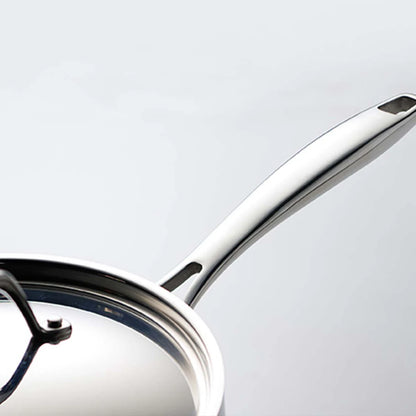 Tramontina Aeion Fry Pan with SS Lid (20, 24, 26cm) Tri-Ply Clad Stainless Steel