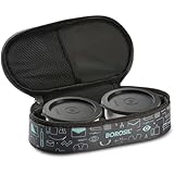 Borosil Carry Fresh Double Wall Stainless Steel Lunch Set WIth Horizontal Bag