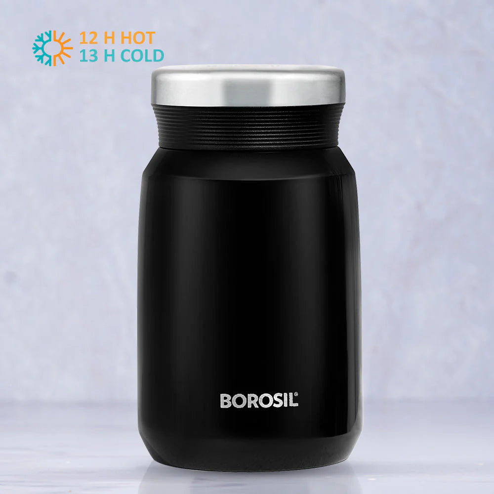 Borosil Hydra Carry Mate 500ml Thermal Vacuum Insulated Container