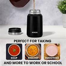 Borosil Hydra Carry Mate 500ml Thermal Vacuum Insulated Container