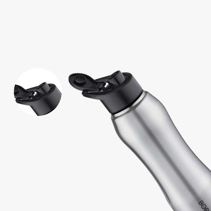 Borosil Hydra Grip-N-Sip Stainless Steel Bottle 750ml