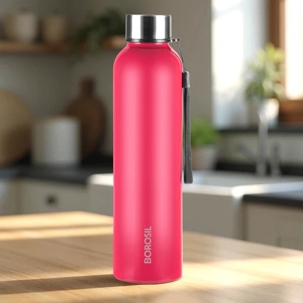 Borosil Hydra Laguna Stainless Steel Bottle 1.0 ltr