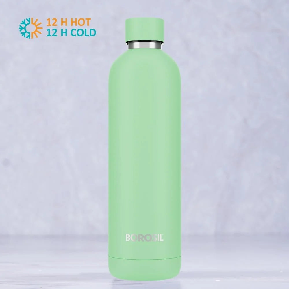 Borosil Hydra Pacific 700ml Vacuum Insulated Thermal Bottle