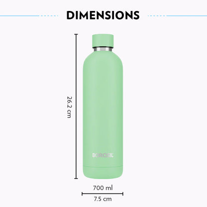 Borosil Hydra Pacific 700ml Vacuum Insulated Thermal Bottle