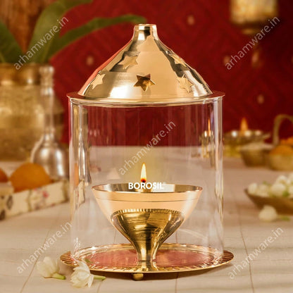 Borosil Akhand Brass Diya