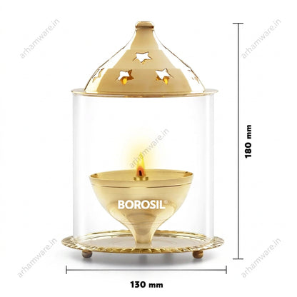 Borosil Akhand Brass Diya