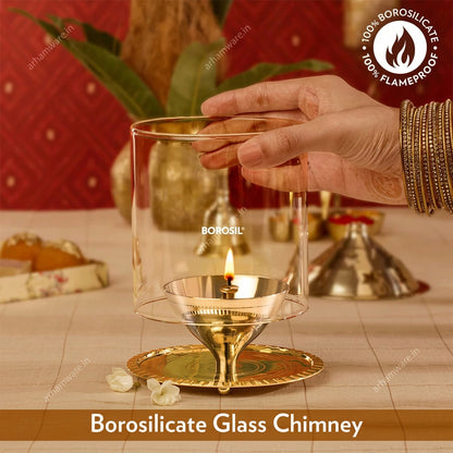 Borosil Akhand Brass Diya