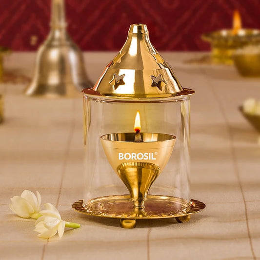 Borosil Akhand Brass Diya