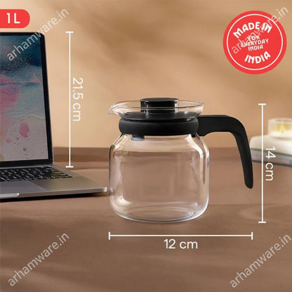 Borosil Carafe In Lid Borosilicate Glass