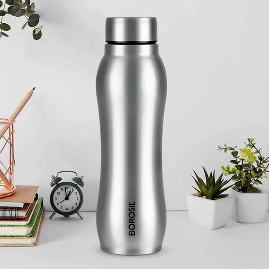 Borosil Hydra Chilmate 740ml Stainless Steel Bottle