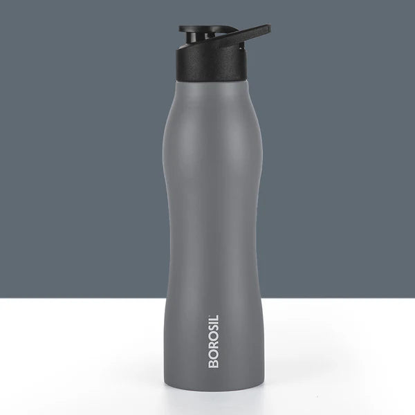 Borosil Hydra Go Grip Stainless Steel Bottle 950ml