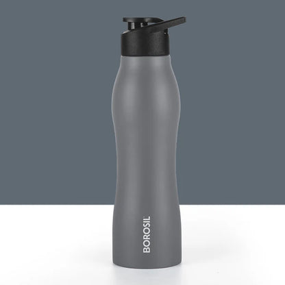 Borosil Hydra Go Grip Stainless Steel Bottle 950ml