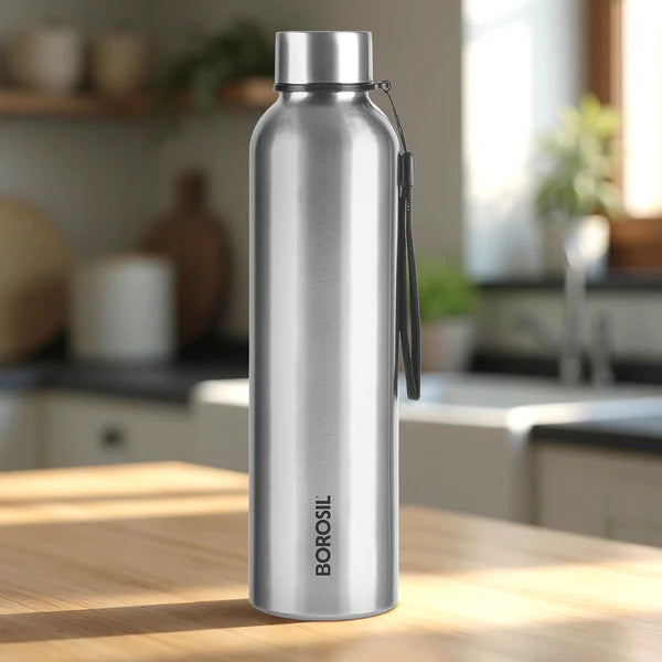 Borosil Hydra Laguna Stainless Steel Bottle 1.0 ltr
