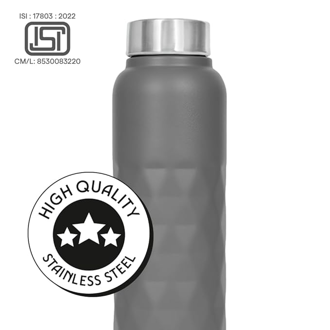 Borosil Hydra Prism 1000ml Stainless Steel Bottle