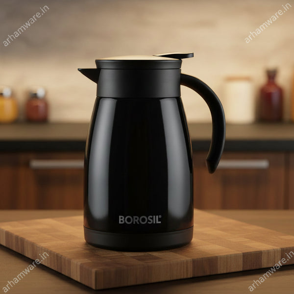 Borosil Hydra Teapot 1.5ltr Thermal Vacuum Insulated Kettle