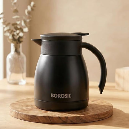 Borosil Hydra Teapot 500 Thermal Vacuum Insulated Kettle