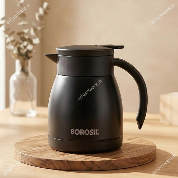 Borosil Hydra Teapot 500 Thermal Vacuum Insulated Kettle