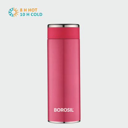 Borosil Hydra TravelSmart Vacuum Insulated Thermal Bottle