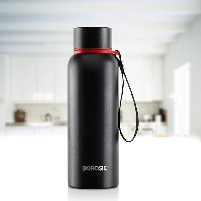 Borosil Hydra Trek 500ml Thermal Vacuum Insulated Bottle