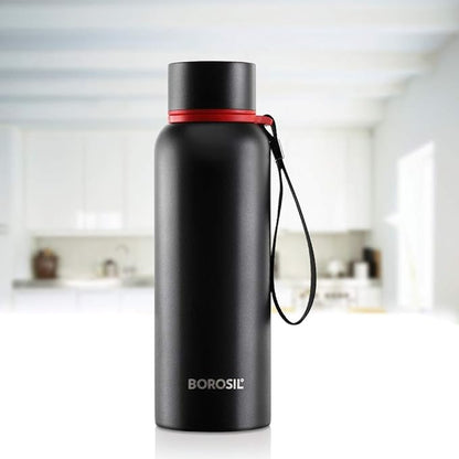 Borosil Hydra Trek 500ml Thermal Vacuum Insulated Bottle