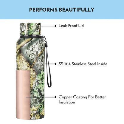 Borosil Hydra Trek Thermal Vacuum Insulated Bottle 700ml