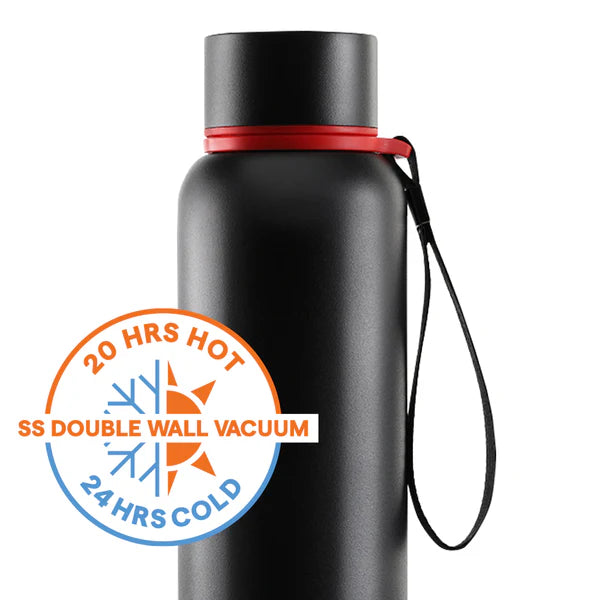 Borosil Hydra Trek Thermal Vacuum Insulated Bottle 700ml