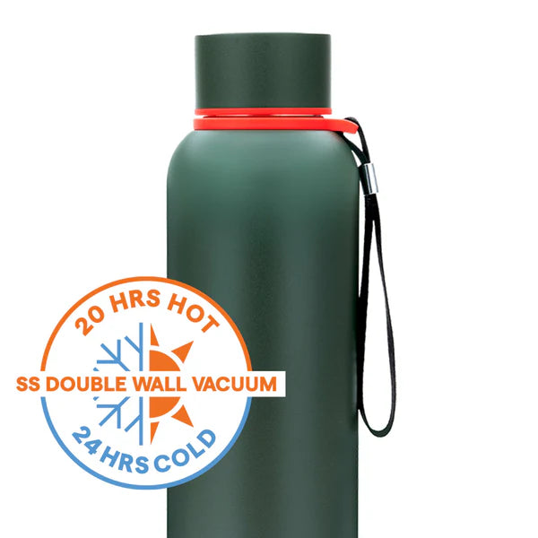 Borosil Hydra Trek Thermal Vacuum Insulated Bottle 700ml