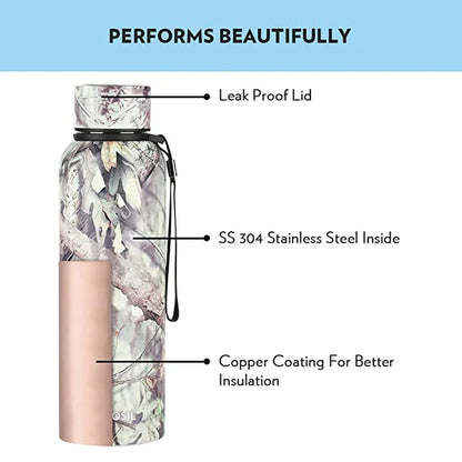 Borosil Hydra Trek Thermal Vacuum Insulated Bottle 700ml