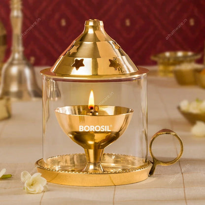 Borosil Mangal Akhand Brass Diya