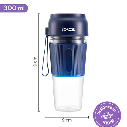 Borosil Nutrimate Portable Juicer 300ml