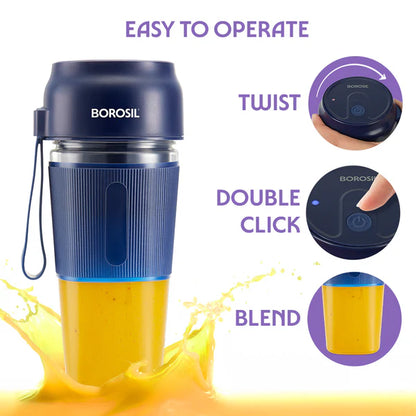 Borosil Nutrimate Portable Juicer 300ml