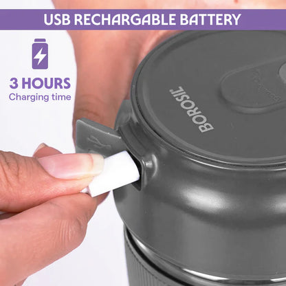 Borosil Nutrimate Portable Juicer 300ml