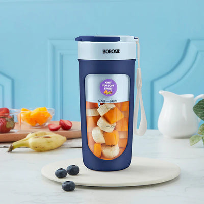 Borosil Nutrisip Portable Juicer 340ml