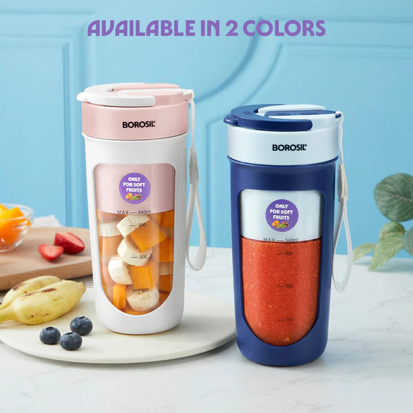 Borosil Nutrisip Portable Juicer 340ml