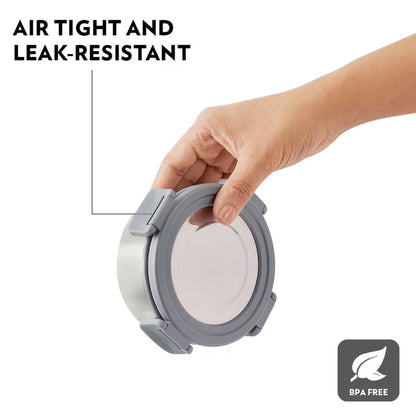 Borosil Slate Lunch Set With Vartical Bag Set Of 3