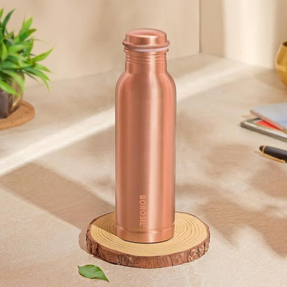Borosil Thirtha Plain Copper Bottle 600ml