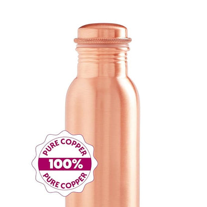 Borosil Thirtha Plain Copper Bottle 600ml