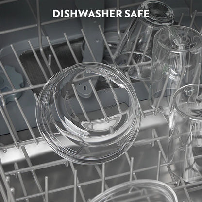 Borosil Borosilicated Glass Lunch Set With Glass Bottle And Bag