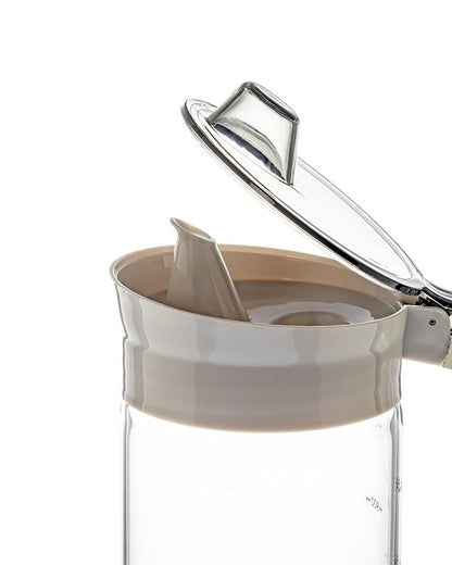 Dubblin Bake 1000ml Oil Dispenser Borosilicate Glass (Random Color)