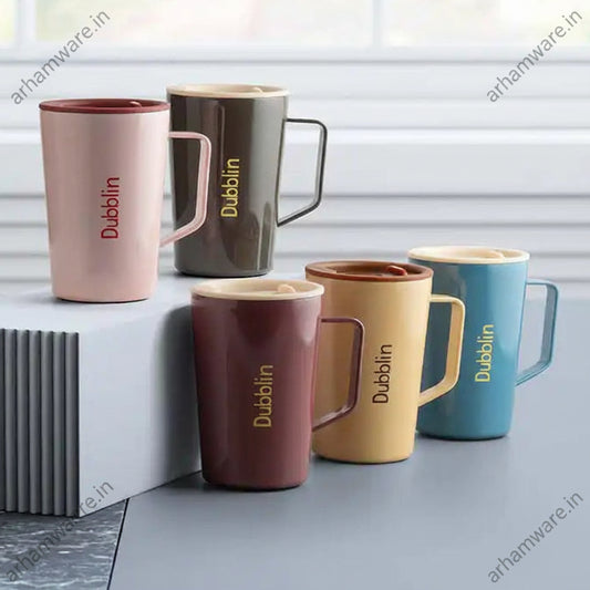 Dubblin Chess 300ml Stainless Steel Coffee Mug