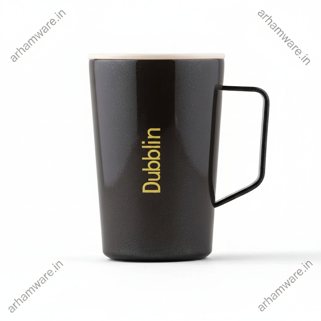 Dubblin Chess 300ml Stainless Steel Coffee Mug
