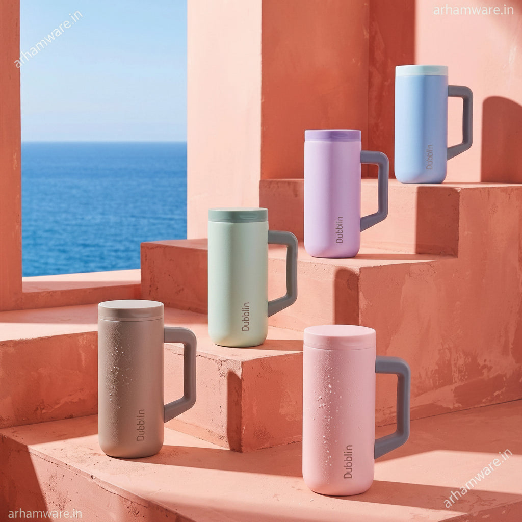 Dubblin Costa Mug 460 Stainless Steel