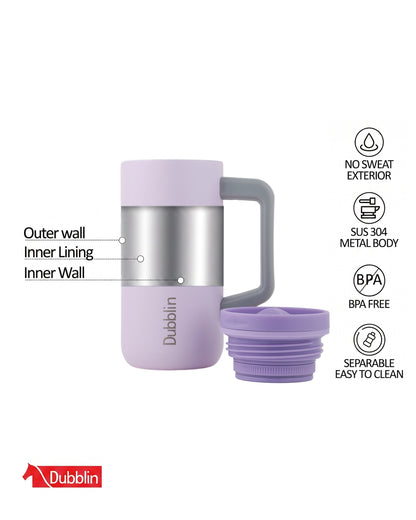 Dubblin Costa Mug 460 Stainless Steel