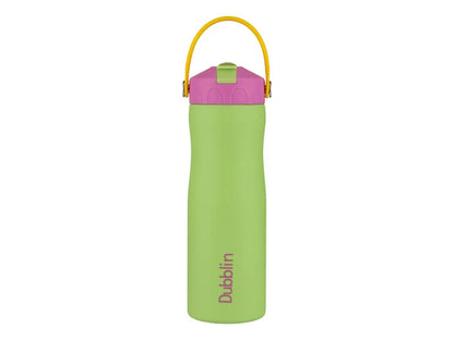 Dubblin Fancy 500 Thermal Vacuum Insulated Bottle with Straw