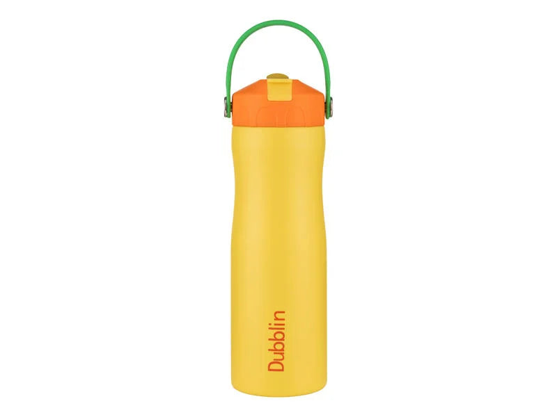 Dubblin Fancy 500 Thermal Vacuum Insulated Bottle with Straw