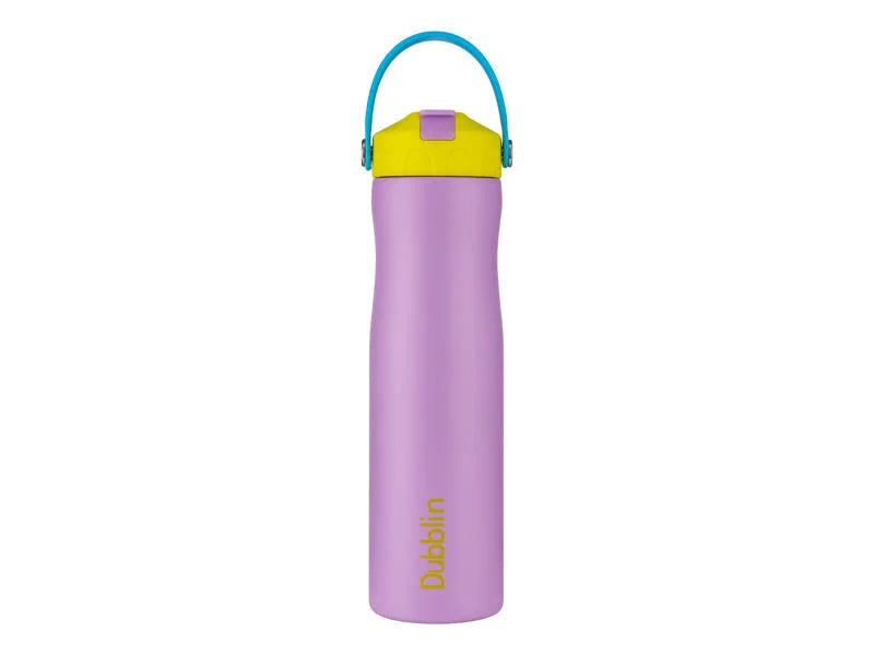 Dubblin Fancy 750 Thermal Vacuum Insulated Bottle with Straw