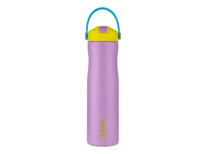 Dubblin Fancy 750 Thermal Vacuum Insulated Bottle with Straw